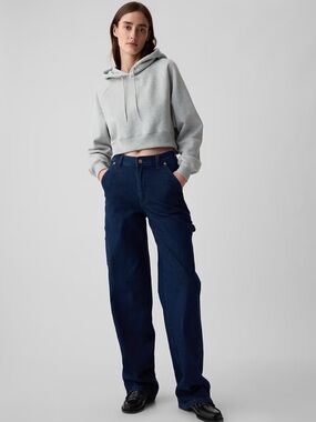 Mid Rise '90s Loose Carpenter Jeans - Petite